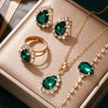 Elisandre Vermont Jewelry Set | Gold