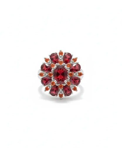 Scarlet Petal Ring | Gold