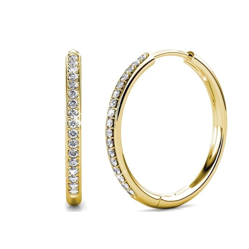 Sorel Pave Earrings | Gold VIP