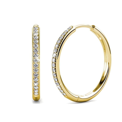Sorel Pave Earrings | Gold VIP