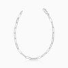 Venice Link Bracelet | White Gold
