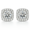 Glacé Glamour Earrings | White gold VIP