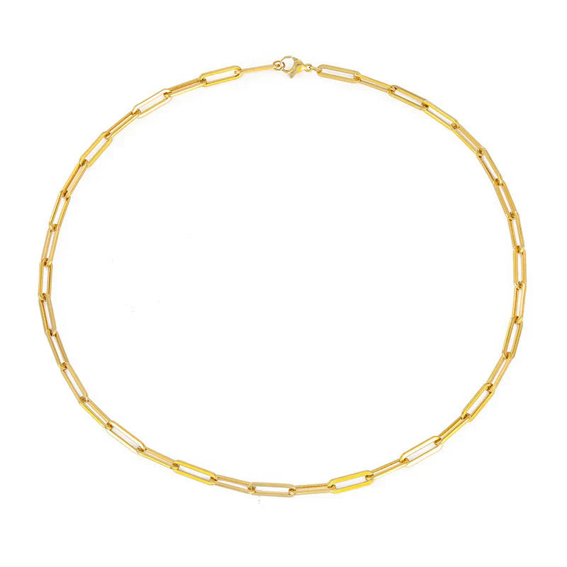 Archen Elegant Chain Necklace | White Gold
