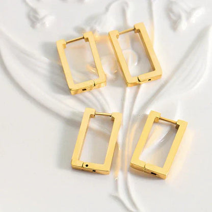 Terrafin Geometrica Earrings | Gold VIP