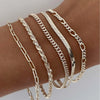 Ellis Renner Bracelet Set | White Gold
