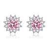 Sunlit Muse Earrings Pink | White Gold VIP