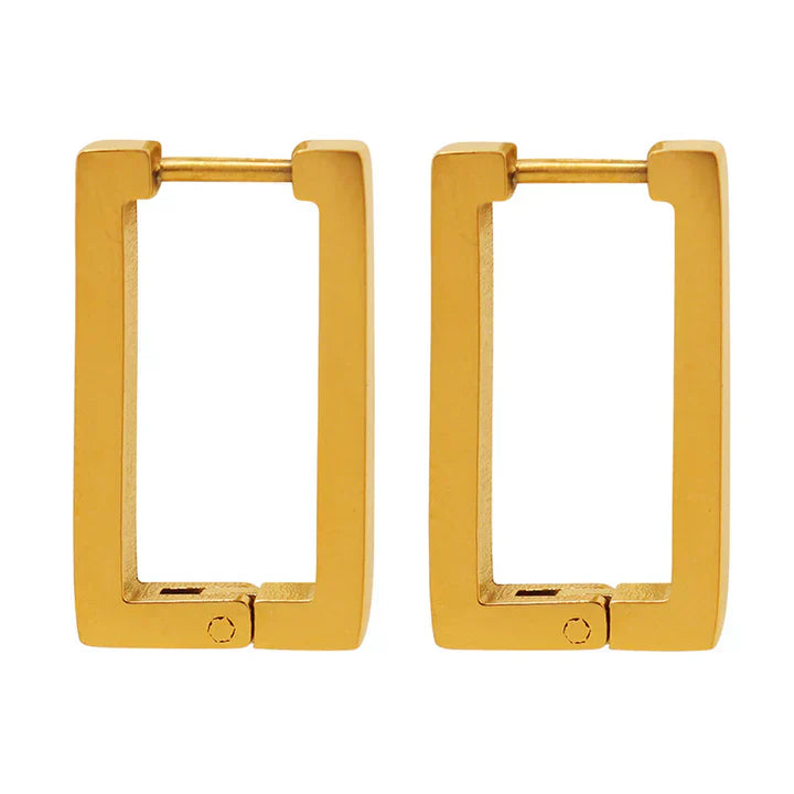 Terrafin Geometrica Earrings | Gold VIP