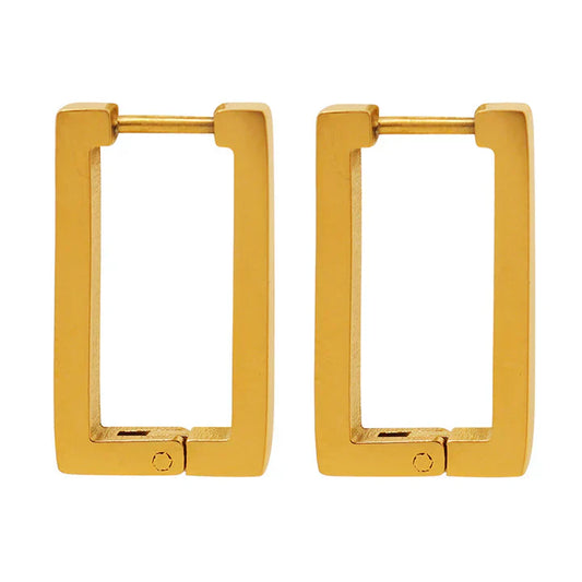 Terrafin Geometrica Earrings | Gold VIP