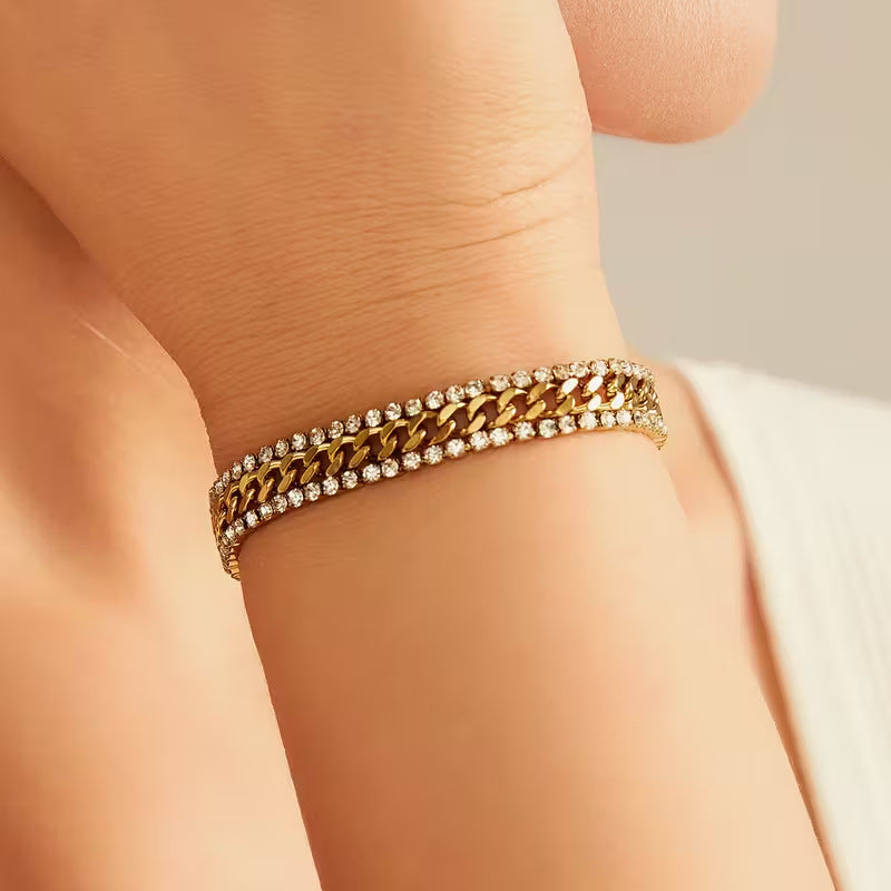 Vela Bracelet | Gold