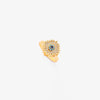 Sapphire Sunburst Spinning Ring | Gold