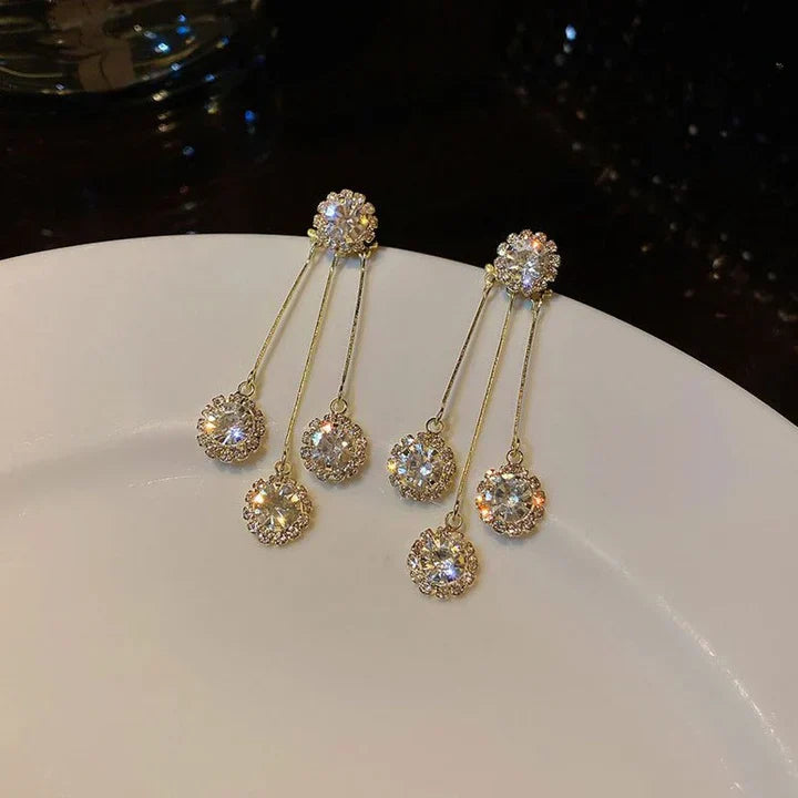 Tertia Honoria Earrings | Gold