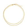 Juliana Solvia Necklace | Gold