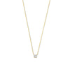 Cléa Moissanite Stone Necklace | Gold