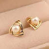 Exquisite Pearl and Gold Earrings | Gold