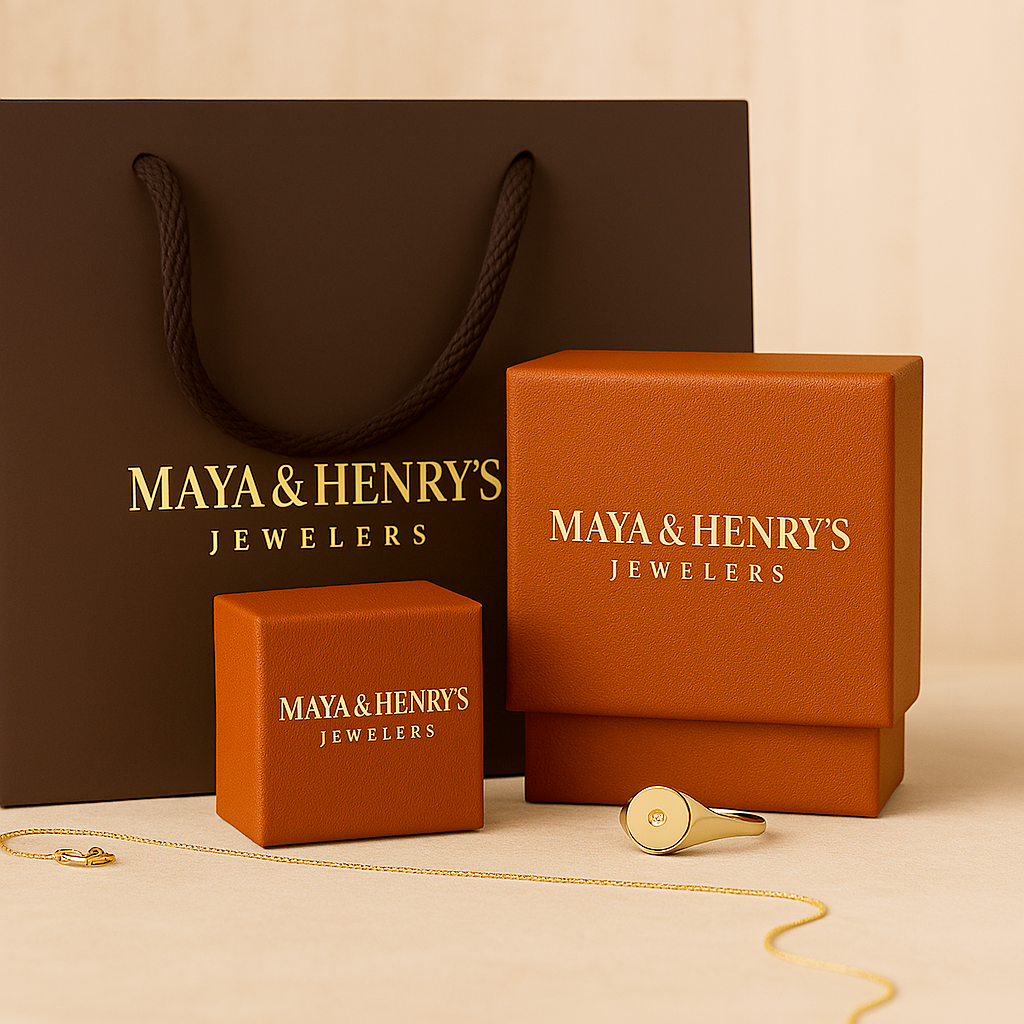 Ruby Round Stud Earrings | Gold